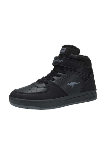 KangaROOS K-CP Bound Mid EV High-Top Kinder Unisex Sneaker Warmfutter schwarz