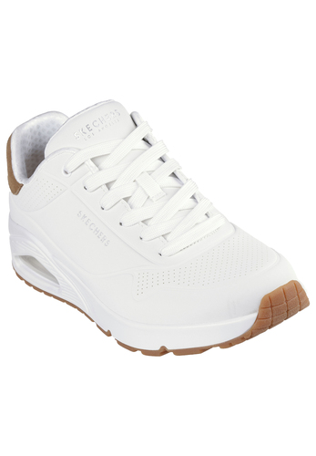 Skechers Street Uno - Suited on Air Herren Sneakers 183004 WHT weiss 