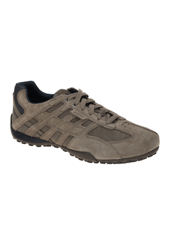 Geox UOMO SNAKE A -  Herren Leder Sneaker U4507 A 022EK grau   