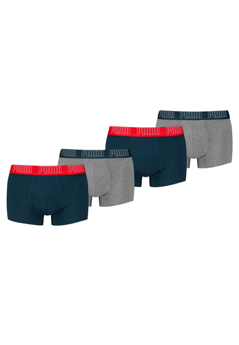 Puma Boxer Trunk Boxershorts Men Herren Everyday Unterhose Unterw�sche 4er Pack