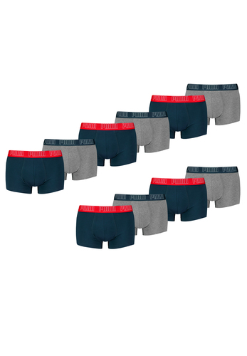 Puma Boxer Trunk Boxershorts Men Herren Everyday Unterhose Unterw�sche 10er Pack