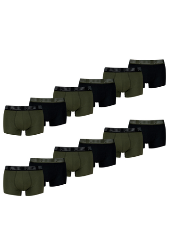Puma Boxer Trunk Boxershorts Men Herren Everyday Unterhose Unterw�sche 12er Pack