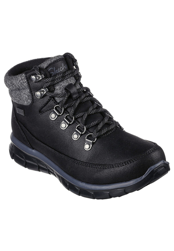 Skechers Damen Synergy - COOL SEEKER Stiefelette Sneaker 167425 BLK