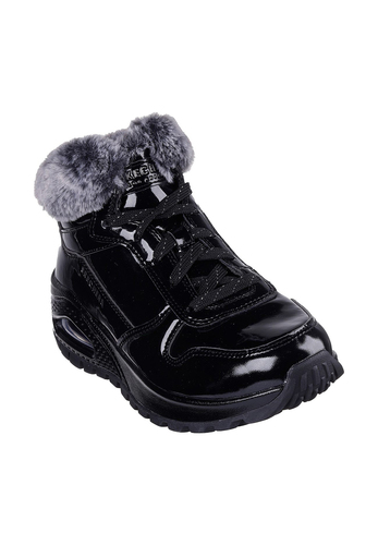 Skechers Damen UNO RUGGED FIESTY WINTER  Sneaker Winterstiefel 168126 BLK 