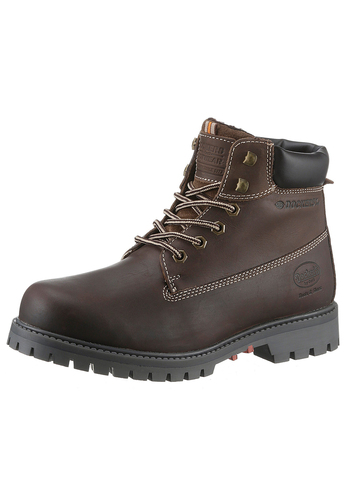 Dockers by Gerli Herren Leder Boots 53AX003 400360 Stiefel Schuhe Schoko