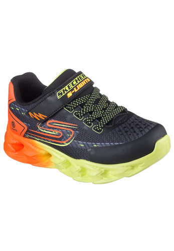 Skechers S Lights Quantroid Vortex 2.0 Sneakers  LED Schuhe Sneaker 400604L BKMT 