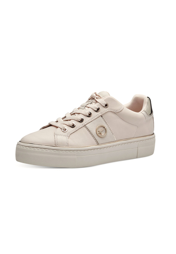 Tamaris Sneaker 1-23724-42 418 Damen Low Top Frauen Schuh M2372442 Beige 