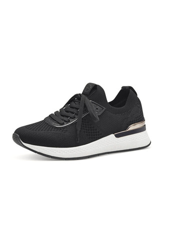 Tamaris Damen Low Top Sneaker 1-23712-42 048 Frauen Schuhe Vegan M2371242 Schwarz 