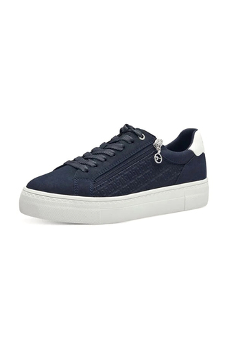 Tamaris Low Top Sneaker 1-23313-41 805 Damen Frauen Schuhe Vegan M2331341 navy 