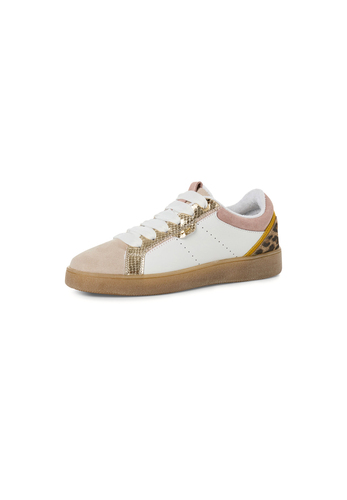 Tamaris Low Top Sneaker 1-23702-44 430 Damen Frauen Schuhe M2370244 Ivory Comb 