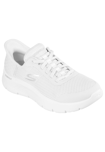 Skechers Slip-ins GO WALK Flex - Grand Entry Damen Sneaker 124836 WHITE