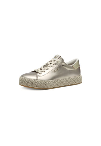 Tamaris Low Top Damen  Sneaker 1-23713-42 940 Frauen Vegan M2371342 Gold