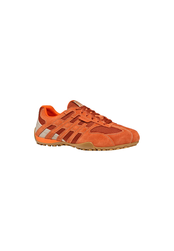 Geox U Snake Original A -  Herren Leder Sneaker U55MNA 02214 C6014 Orange