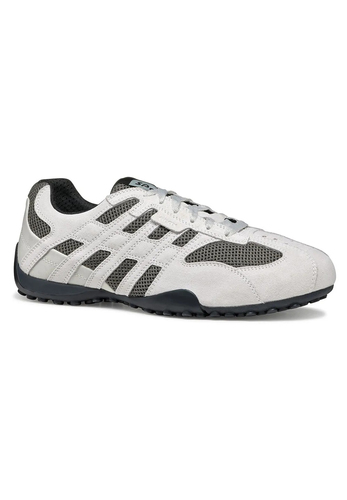 Geox U Snake Original A -  Herren Leder Sneaker U55MNA 02214 C0663 Wei� 