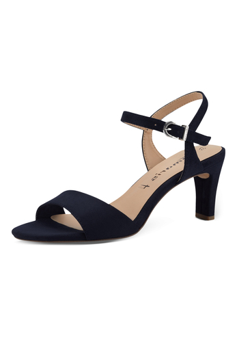 Tamaris Sandalette 1-28028-42 805 Damen Frauen Schuh vegan M22800842 dunkelblau