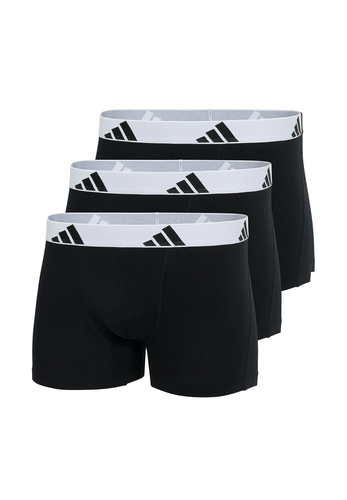 Adidas Basic Boxer Trunk Men Herren Unterhose Shorts Unterwsche 3er Pack