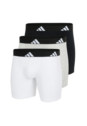 Adidas Basic Boxer Brief Men Herren Unterhose Shorts Unterw�sche 3er Pack 