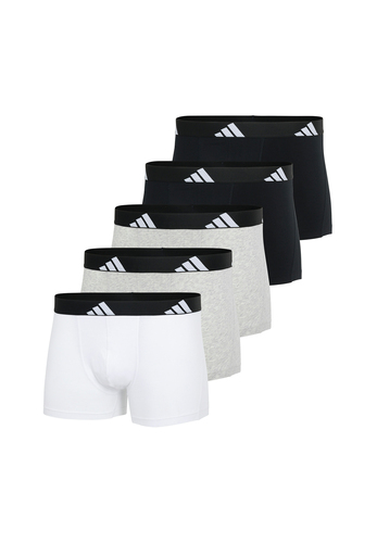 Adidas Basic Boxer Trunk Men Herren Unterhose Shorts Unterw�sche 5er Pack