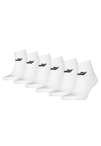 Puma Unisex Sneaker Quarter Socken f�r Damen Herren 6er Pack