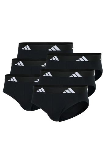 Adidas Basic Brief Men Herren Unterhose Slip Unterw�sche 6er Pack