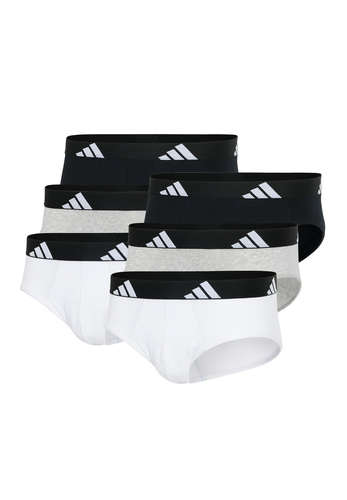 Adidas Basic Brief Men Herren Unterhose Slip Unterw�sche 6er Pack
