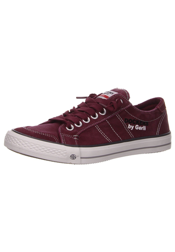 Dockers by Gerli Herren Canvas Sneaker Schuhe 30ST027-790720 Dunkelrot 