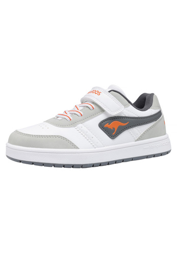 KangaROOS Shaggy EV Kinder Sneaker Schuhe Unisex 10266 000 2194 wei�/grau 