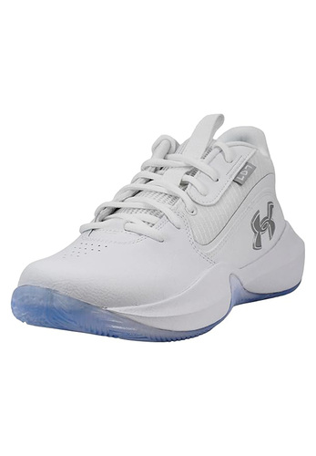 Under Armour Lockdown 7 Basketballschuhe Sneaker Unisex 3028512 103 Wei� 