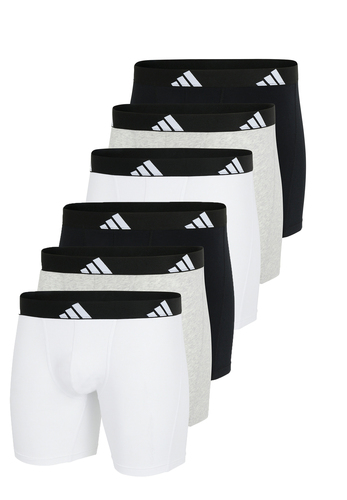 Adidas Basic Boxer Brief Men Herren Unterhose Shorts Unterw�sche 6er Pack 