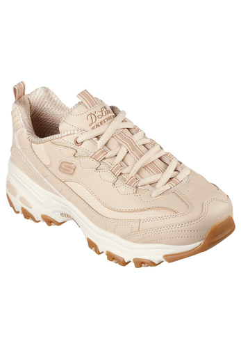 Skechers D�Lites GOOD NEUTRAL Damen Chunky Sneaker Plateausneaker 149807 NAT