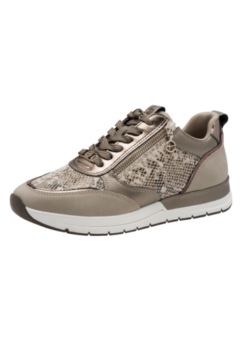 Tamaris Damen Low Top Sneaker 1-23732-41 393 Damen Vegan M2373241 Grau