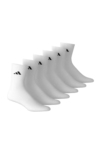 adidas Unisex CUSHIONED CREW SOCKS Tennissocken Sportspocken 6 PAIR PACK