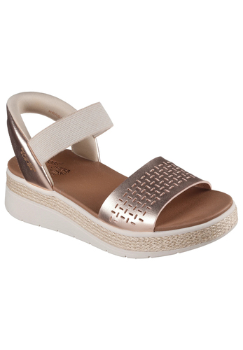 Skechers Slip-ins BOBS Sun Ray - Step Aside Damen Sandalen Damen 114415 RSGD