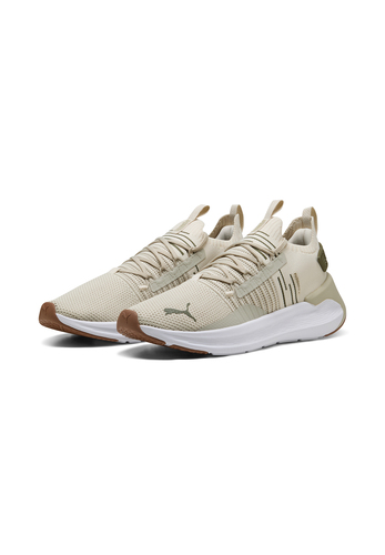 Puma Softride Symmetry Fuzion LS Unisex Sneaker Schuhe 311482 01 beige