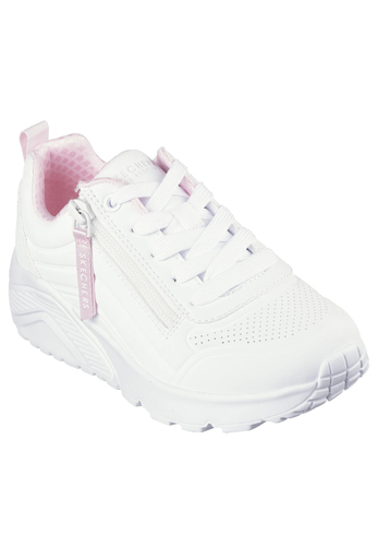Skechers Kids Uno Lite - Easy Zip Sneaker 310387L WHT Weiss 