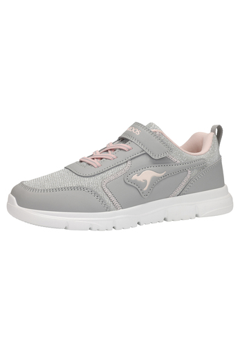 KangaROOS K-ETK ZIG EV Sneaker Kinder Schuhe Unisex 10408 000 2063 grau/rosa