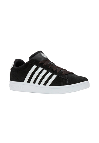 K-SWISS Court Tiebreak II SDE Herren Leder Sneaker Schuhe 09492-013 schwarz 