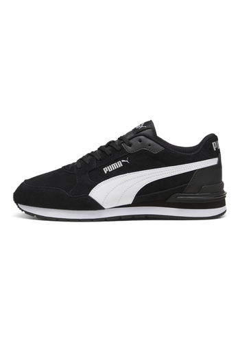 Puma ST Runner v4 SD Unisex Sneaker Schuhe Turnschuhe Leder 399665 01 schwarz 