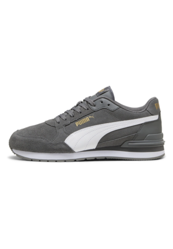 Puma ST Runner v4 SD Unisex Sneaker Schuhe Turnschuhe Leder 399665 02 grau