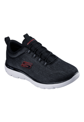 Skechers SPORT MENS SUMMITS LOUVIN Sneakers Herren 232186 BKRD 
