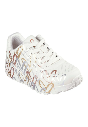 Skechers Street UNO LITE METALLIC LOVE Sneakers M�dchen 314067L NTMT   