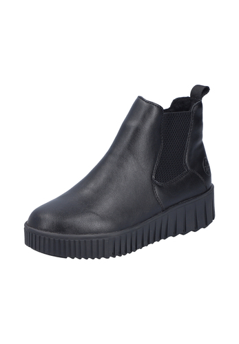 Rieker Damen Chelsea Boot Stiefelette Stiefel Y6151-00 schwarz  
