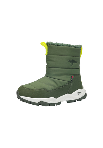 KangaROOS Kinder K-FR Floki RTX Winterstiefel 10326 000 8108 Olive/Limetta 