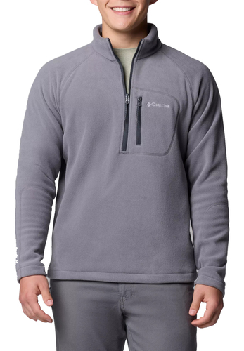 Columbia Fast Trek III 1/2 Zip Herren Fleecepullover Sweater 1553511 024 grau