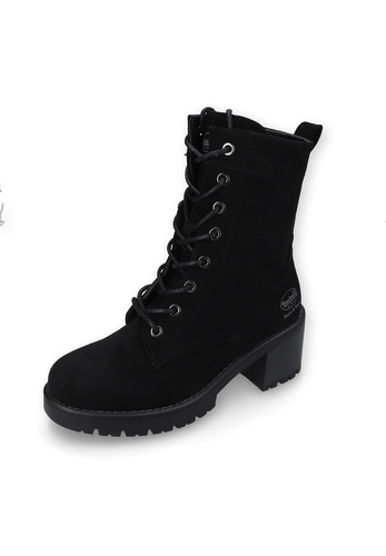 Dockers by Gerli Damen Stiefel 55MI901-700-100 Boots Stiefel schwarz