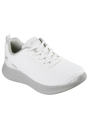 SKECHERS BOBS Moda Flex - Mellow Dawn Damen Sneaker Schuhe 117731 WHT Wei�