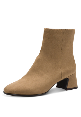 Tamaris Damen Textil Stiefelette Boot 1-25314-45 400 Stiefel M2531445 Beige