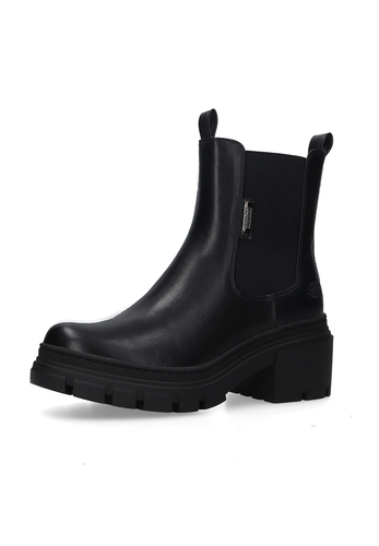 Dockers by Gerli Damen Stiefelette 51KA207 Stiefel Chelsea Boots Schwarz