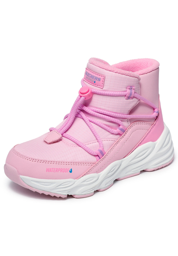 Skechers Turbo Tread-Winter Storm Kinder Winterstiefel Sneaker 303492L Rosa