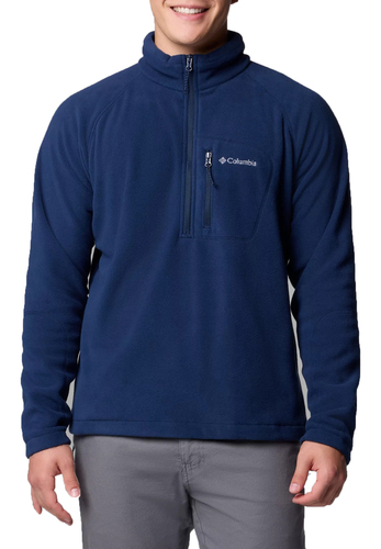 Columbia Fast Trek III 1/2 Zip Herren Fleecepullover Sweater 1553511 468 blau